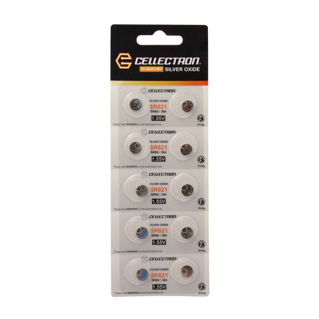 Pack de 10 piles boutons Vinnic AG1, LR621, LR60, 164, pile SR621