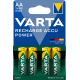 Varta Ready2Use LR6/AA Ni-MH 2600 mAh x 4 piles rechargeables