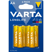 Varta LONGLIFE LR6/AA x 6 piles (blister)