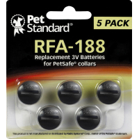 Piles Compatible PetSafe RFA-188 (Lot de 5)