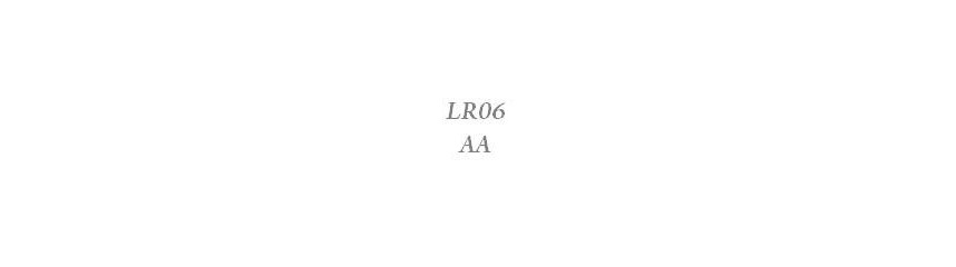 Pile alcaline LR6 AA LR06 - 1,5V - Evergreen